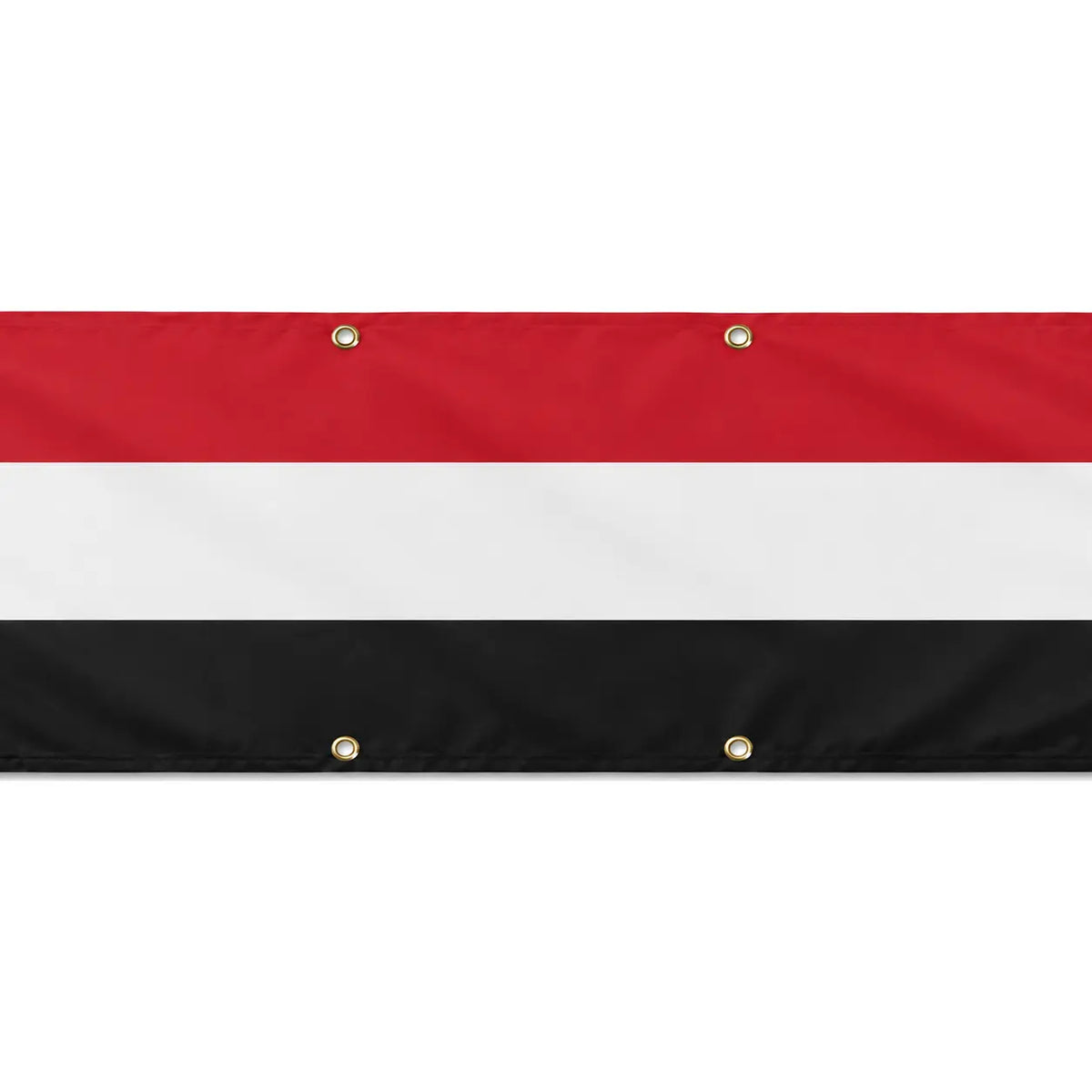 Grand drapeau yémen en polyester résistant aux intempéries