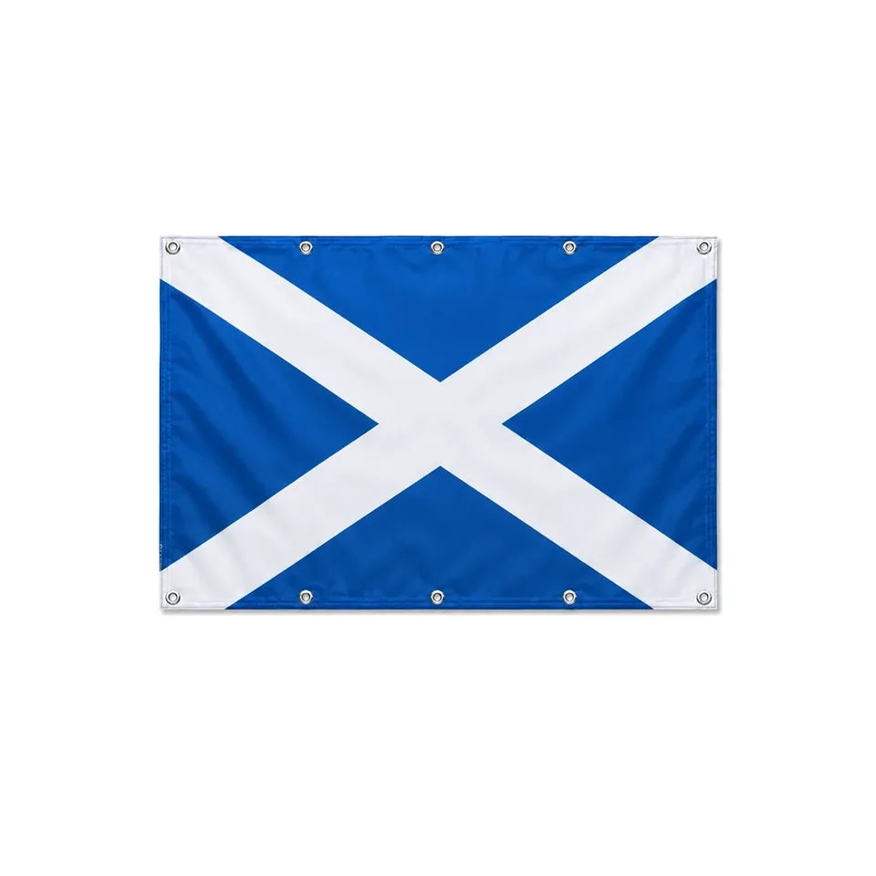 Drapeau de l'Écosse format S en polyester avec dix œillets