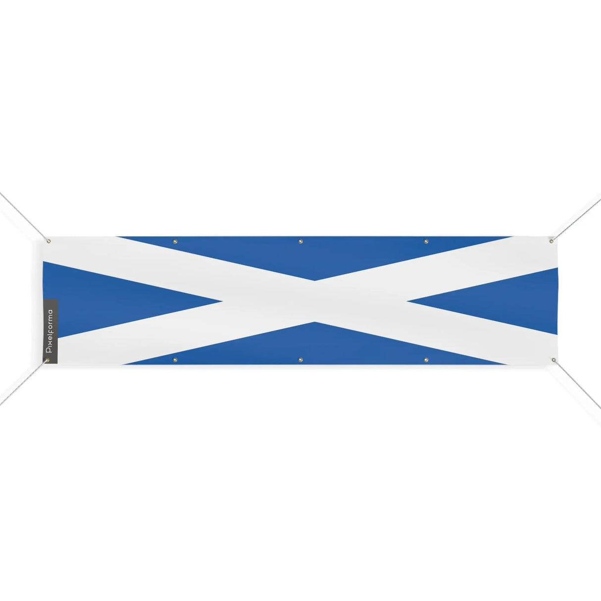 Drapeau écosse polyester résistant idéal extérieur