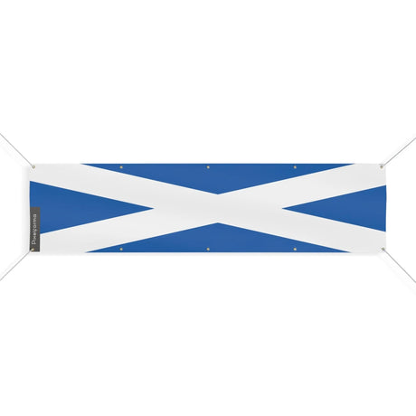 Drapeau écosse polyester résistant idéal extérieur
