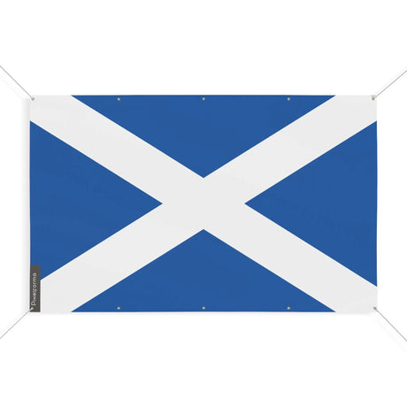 Drapeau écosse polyester résistant onze œillets jardin