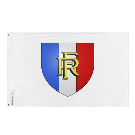 Drapeau Écu français quelquefois employé comme porte drapeau-drapeau en plusieurs tailles 100 % polyester Imprimer avec Double ourlet - Pixelforma