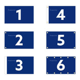 Drapeau Écu français quelquefois employé comme porte-drapeau en plusieurs tailles 100 % polyester Imprimer avec Double ourlet - Pixelforma 