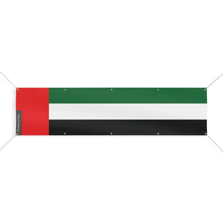 Drapeau émirats arabes unis polyester résistant intempéries