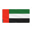Drapeau émirats arabes unis polyester résistant intempéries
