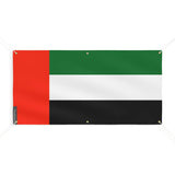 Drapeau émirats arabes unis polyester résistant intempéries