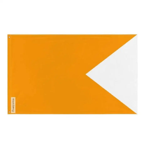 Drapeau empire marathe polyester résistant œillets à gauche