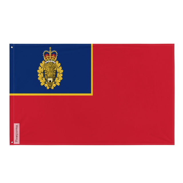 Drapeau Enseigne de la Gendarmerie royale du Canada en plusieurs tailles 100 % polyester Imprimer avec Double ourlet - Pixelforma 