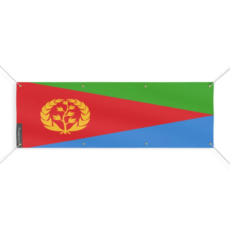 Drapeau érythrée polyester résistant aux intempéries