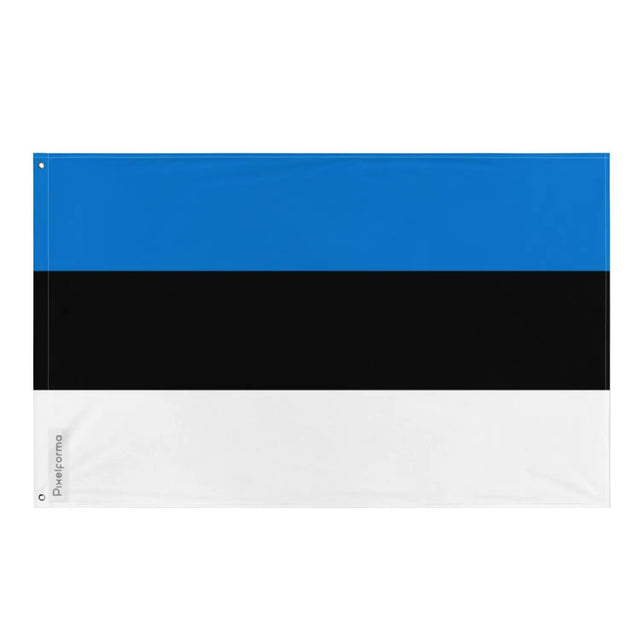 Drapeau estonie plusieurs tailles en polyester - pixelforma