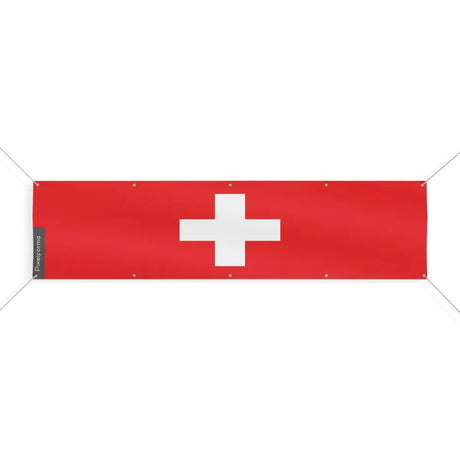 Drapeau et armoiries de la Suisse 10 Oeillets en Plusieurs Tailles (XL) - Pixelforma 