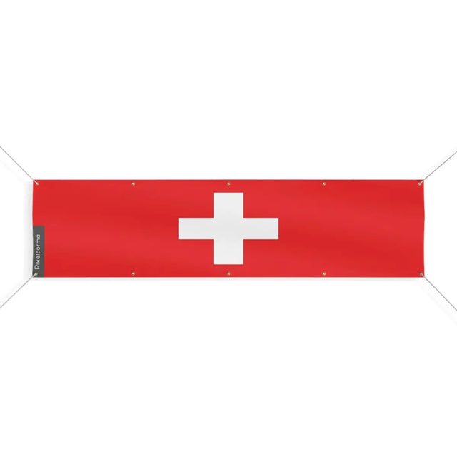 Drapeau et armoiries de la Suisse 10 Oeillets en Plusieurs Tailles (XL) - Pixelforma 