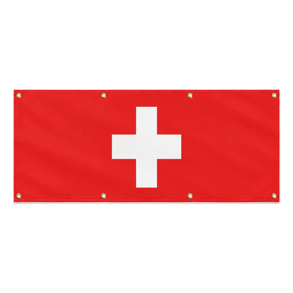 Drapeau suisse armoiries en polyester résistant intempéries