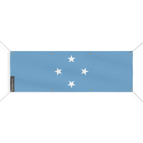 Drapeau états fédérés en polyester résistant aux intempéries