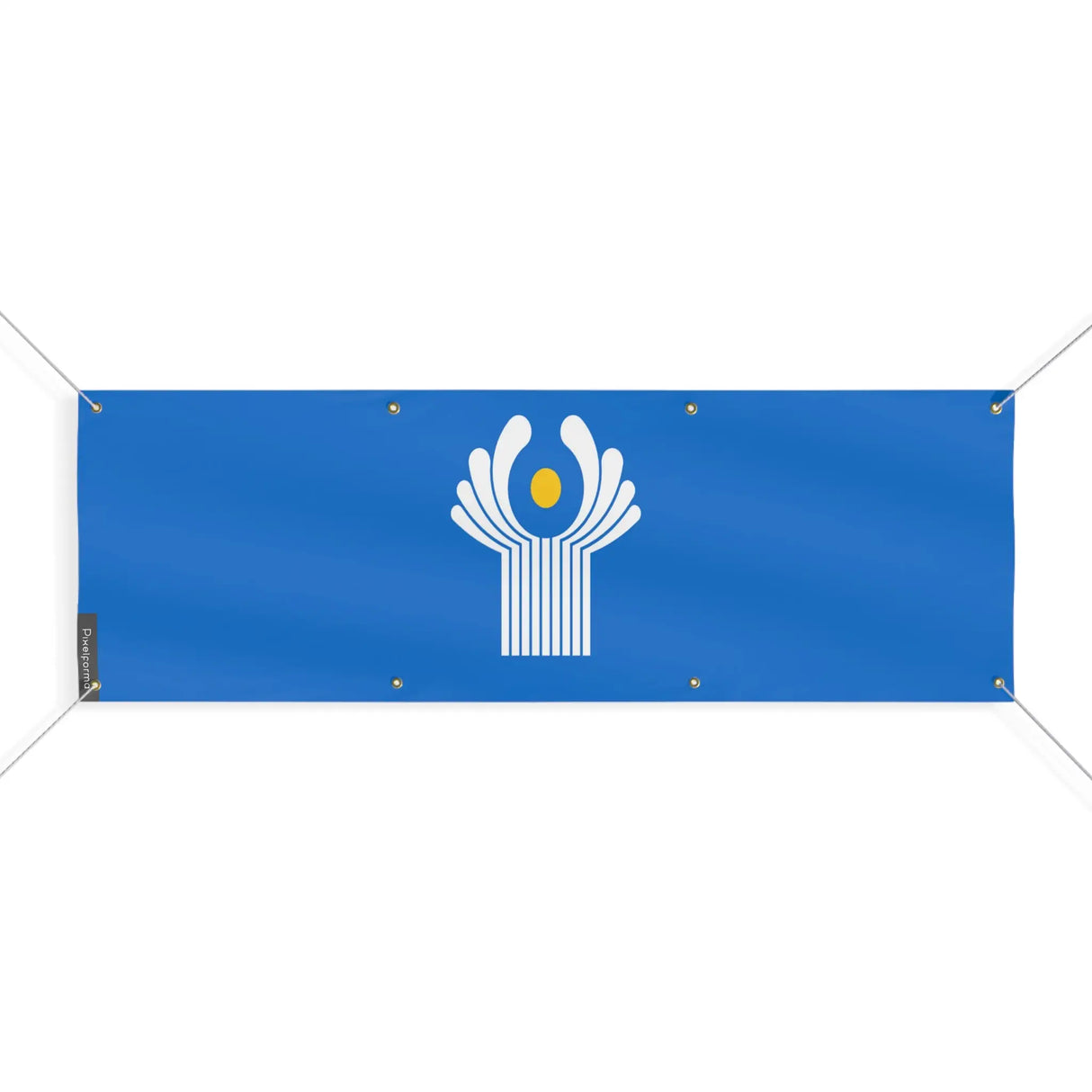 Drapeau états indépendants polyester résistant aux intempéries