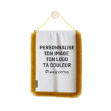 Drapeau fanion voiture france polyester résistant intempéries