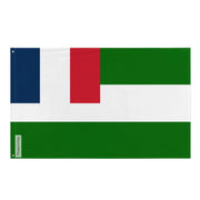 Drapeau fédération syrienne polyester résistant œillets gauche