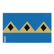 Drapeau fernie polyester résistant avec œillets à gauche