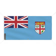 Drapeau fidji polyester résistant aux intempéries 6 œillets