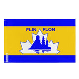 Drapeau flin flon plusieurs tailles en polyester - pixelforma