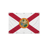 Drapeau de la Floride format S en polyester avec dix œillets