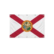 Drapeau de la Floride format S en polyester avec dix œillets