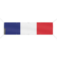 Drapeau france polyester résistant 10 œillets usage extérieur