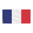 Drapeau france polyester résistant avec œillets solides