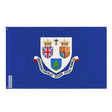 Drapeau fredericton polyester résistant œillets à gauche