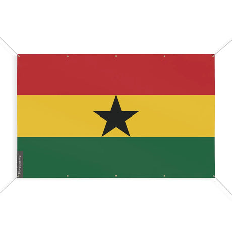 Drapeau ghana 10 oeillets en plusieurs tailles (s) - pixelforma