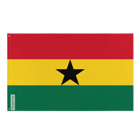 Drapeau ghana plusieurs tailles en polyester - pixelforma