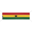 Drapeau ghana polyester résistant avec œillets renforcés