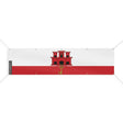 Drapeau gibraltar polyester résistant pour usage extérieur
