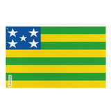 Drapeau goiás polyester résistant plusieurs modèles