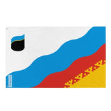 Drapeau Goubkinski en plusieurs tailles 100 % polyester Imprimer avec Double ourlet - Pixelforma