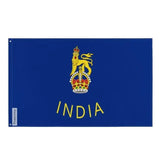 Drapeau gouverneur général inde polyester avec œillets à gauche