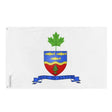Drapeau grande-rivière polyester résistant œillets à gauche