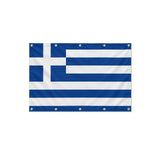 Drapeau de la Grèce format S en polyester avec dix œillets