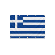 Drapeau de la Grèce format S en polyester avec dix œillets