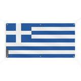 Drapeau grèce en polyester résistant aux intempéries