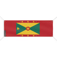 Drapeau grenade polyester résistant aux intempéries 8 œillets