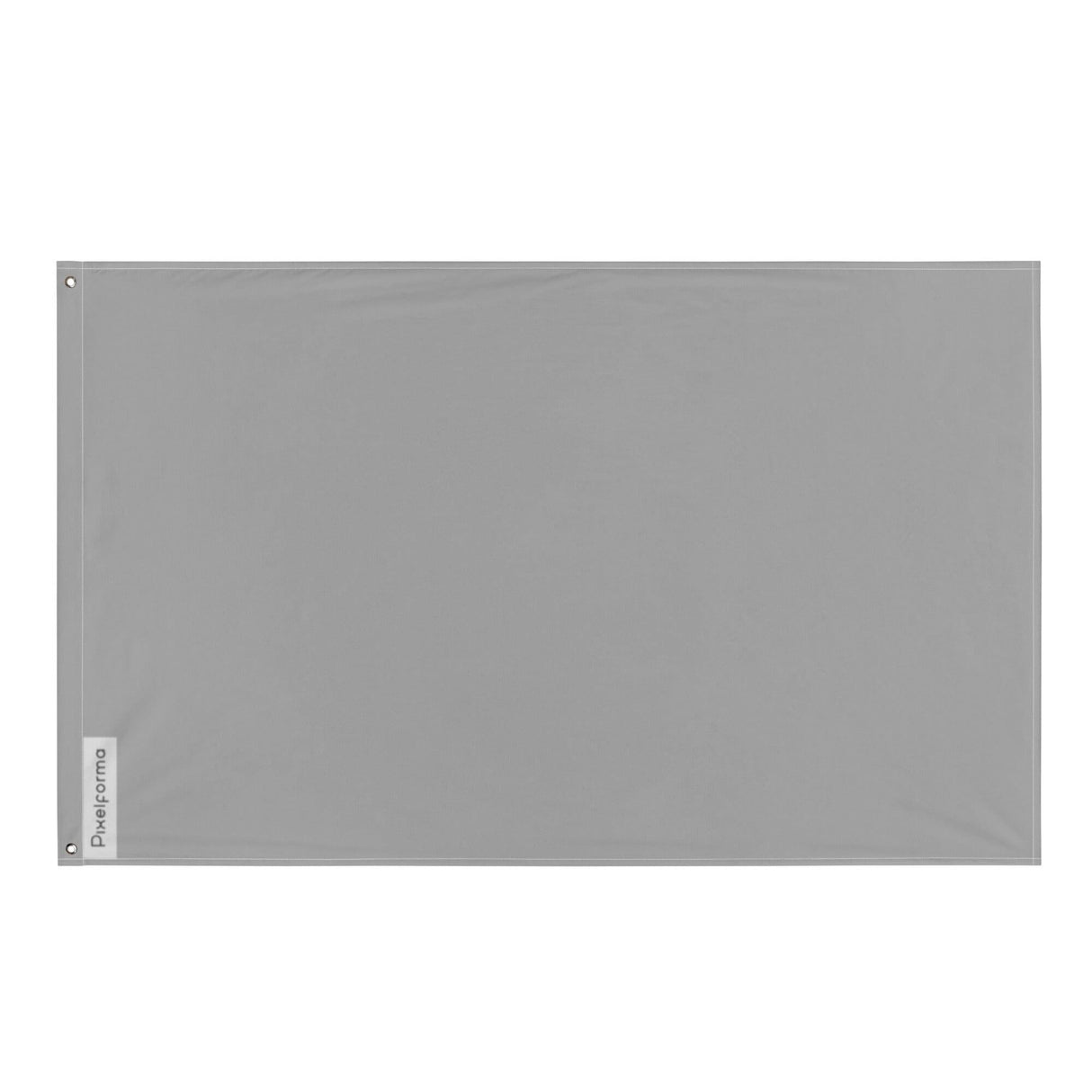 Drapeau Gris en plusieurs tailles 100 % polyester Imprimer avec Double ourlet - Pixelforma