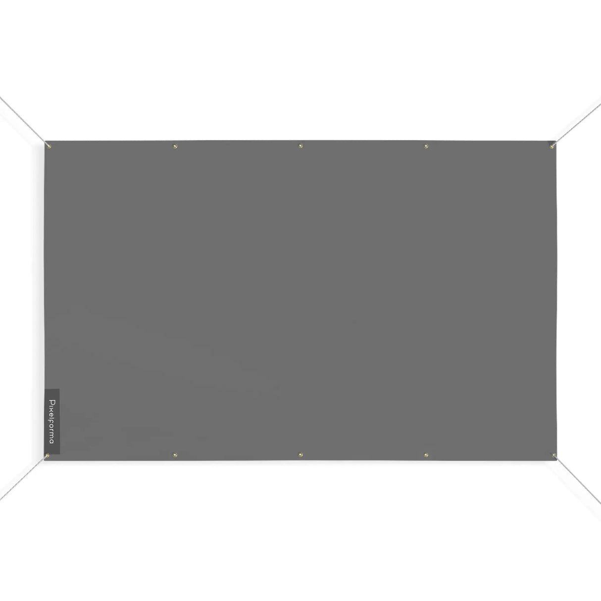 Drapeau gris foncé france en polyester résistant