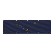Drapeau Gris Noir grand format XL en polyester avec dix œillets