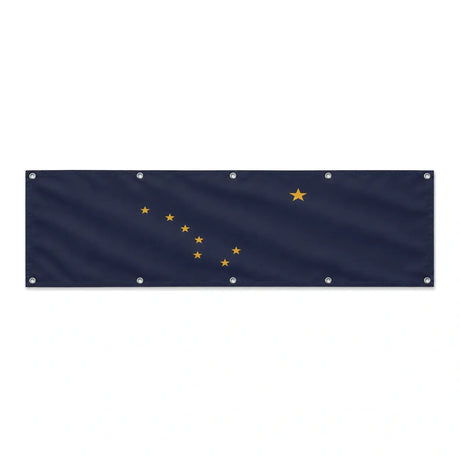 Drapeau Gris Noir grand format XL en polyester avec dix œillets