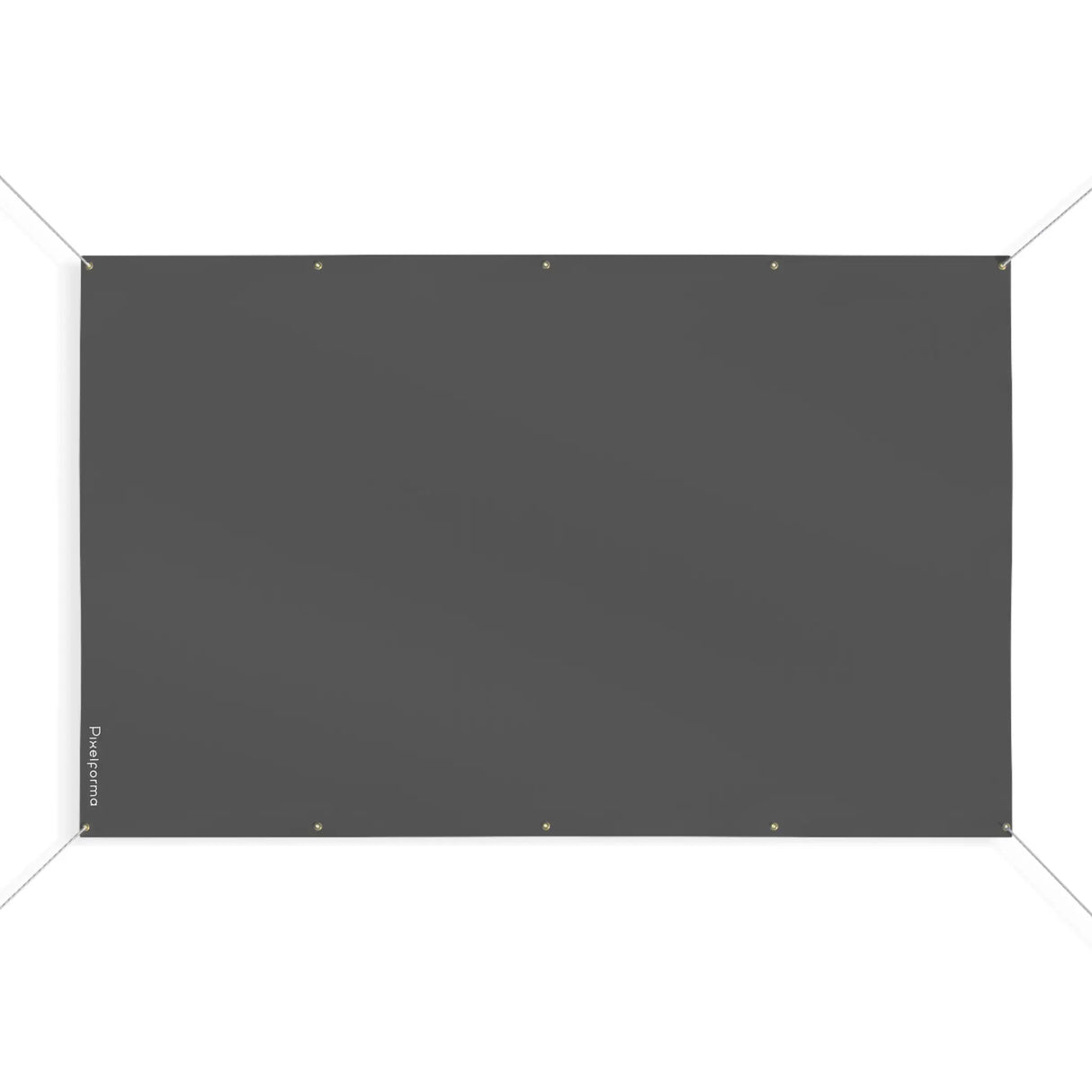 Drapeau gris noir france en polyester résistant intempéries