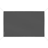 Drapeau gris noir france en polyester résistant intempéries