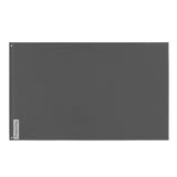 Drapeau gris noir polyester résistant plusieurs modèles