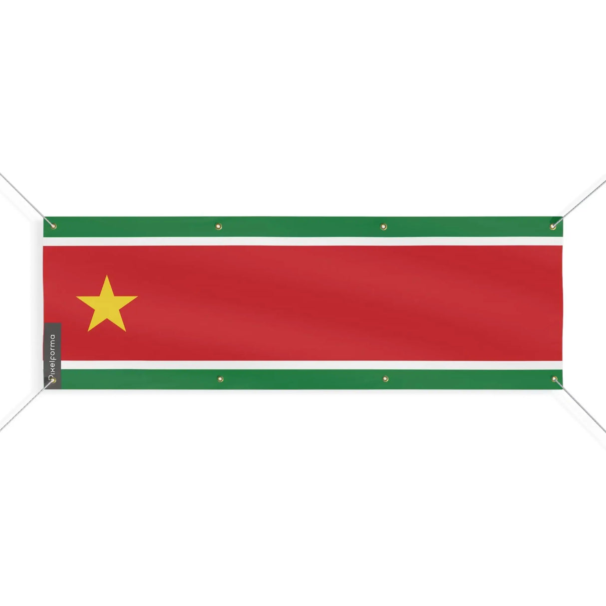 Drapeau guadeloupe polyester résistant usage extérieur