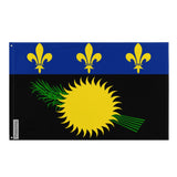 Drapeau gualoupe polyester résistant plusieurs modèles